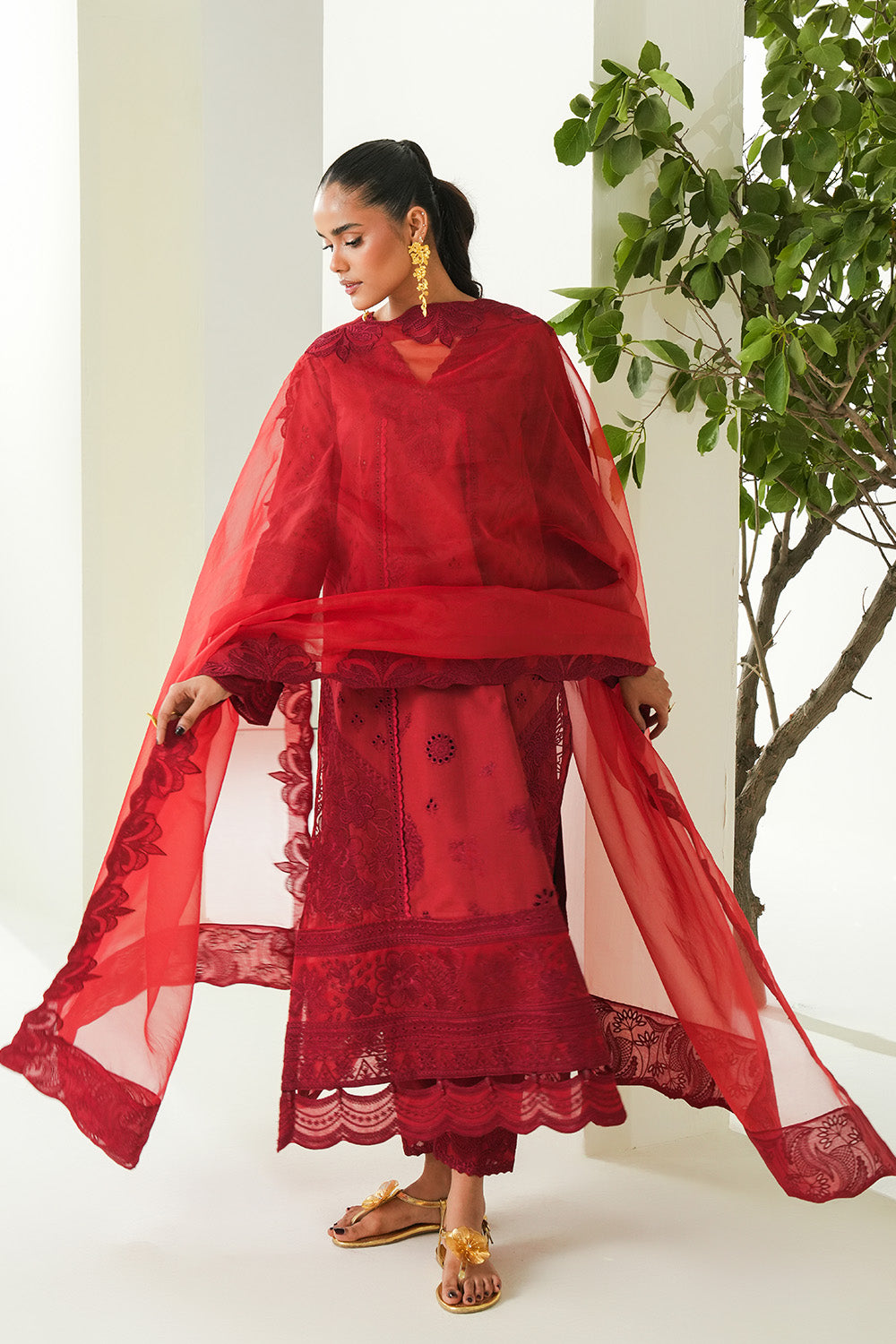 Maryum N Maria | Soiree Lawn | Zinnia - Official Maryum N Maria stockist in UK - Sakeena London