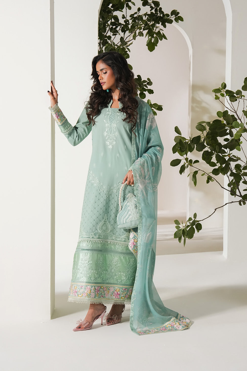 Maryum N Maria | Soiree Lawn | Spring Dew - Official Maryam N Maria stockist in UK - Sakeena London