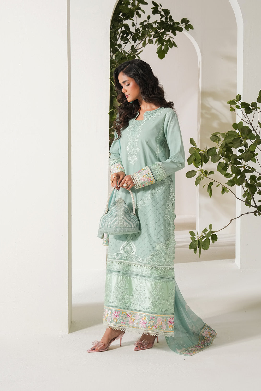 Maryum N Maria | Soiree Lawn | Spring Dew - Official Maryam N Maria stockist in UK - Sakeena London