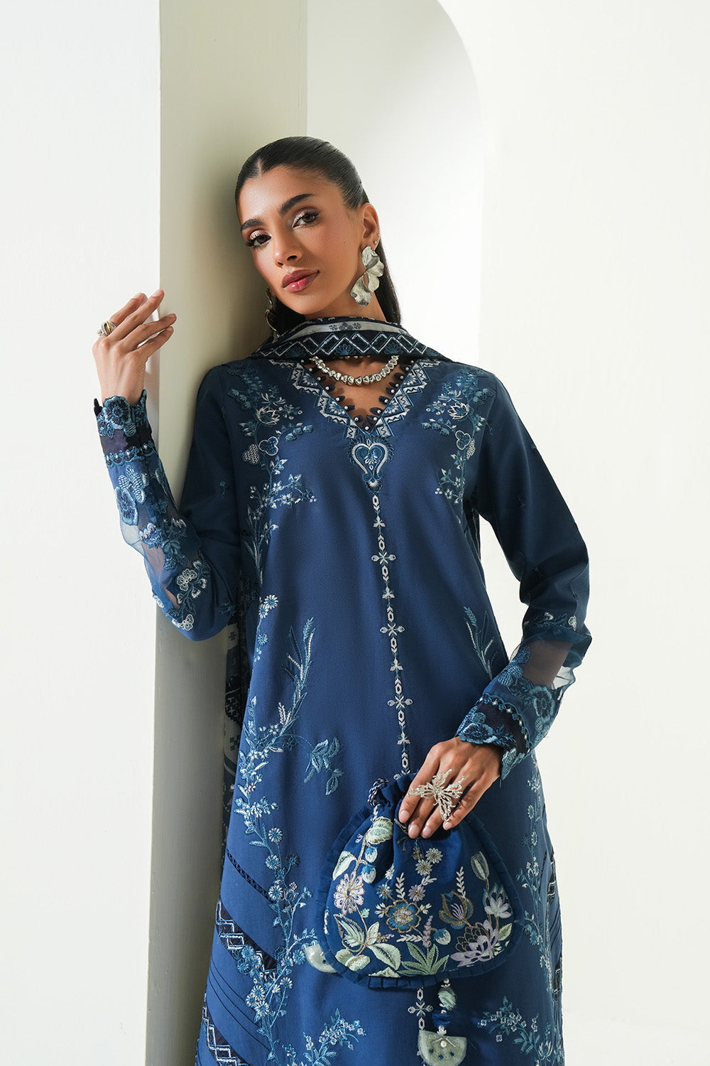 Maryum N Maria | Soiree Lawn | Seawave - Official Maryam N Maria stockist in UK - Sakeena London