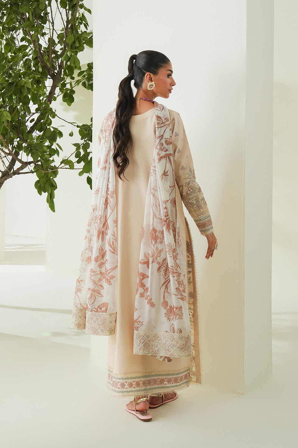 Maryum N Maria | Soiree Lawn | Shore - Official Maryum N Maria stockist in UK - Sakeena London