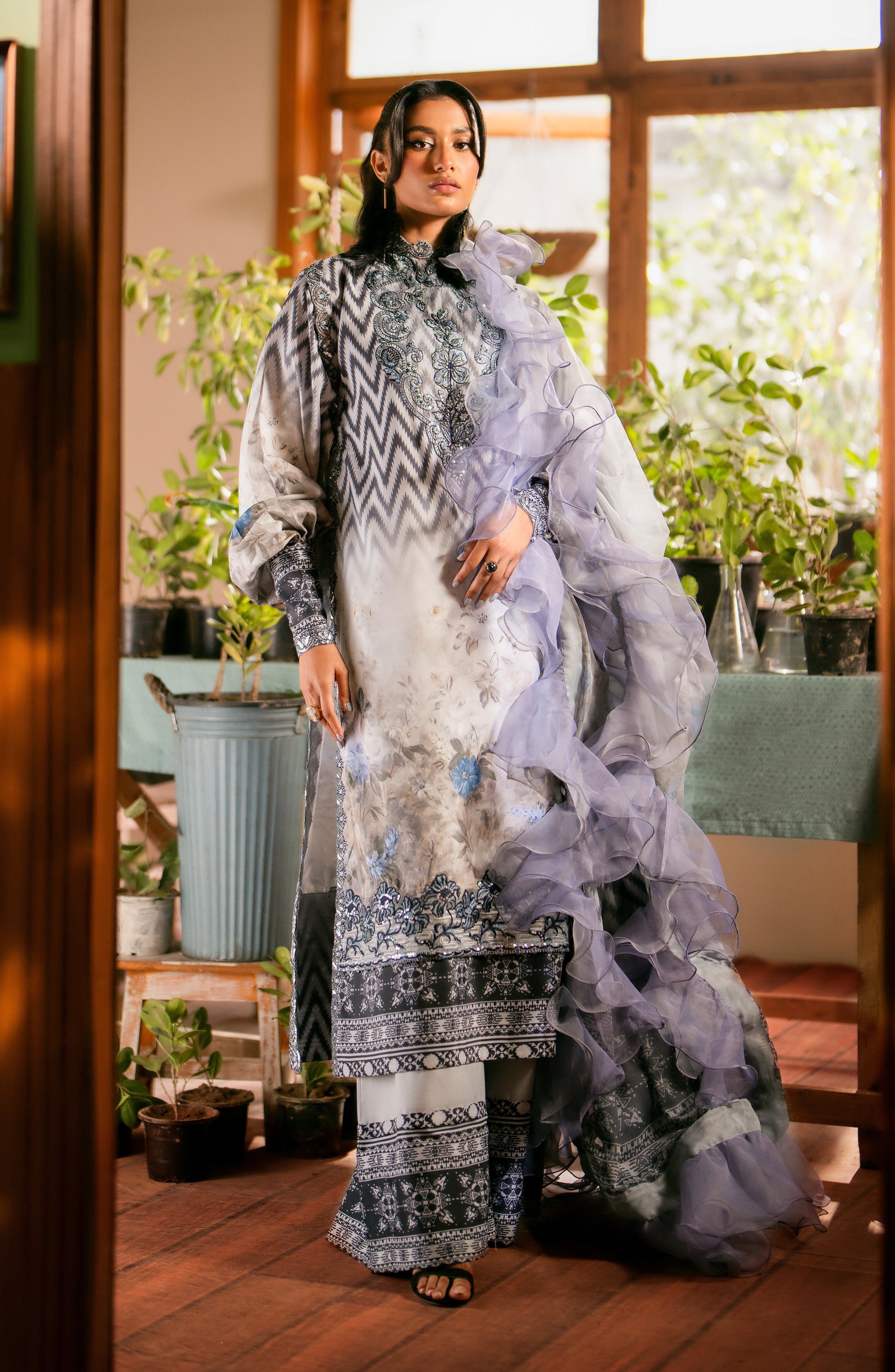 Maryum N Maria | Luxury Lawn 24 | Sara - Official Maryum N Maria stockist in UK - Sakeena London