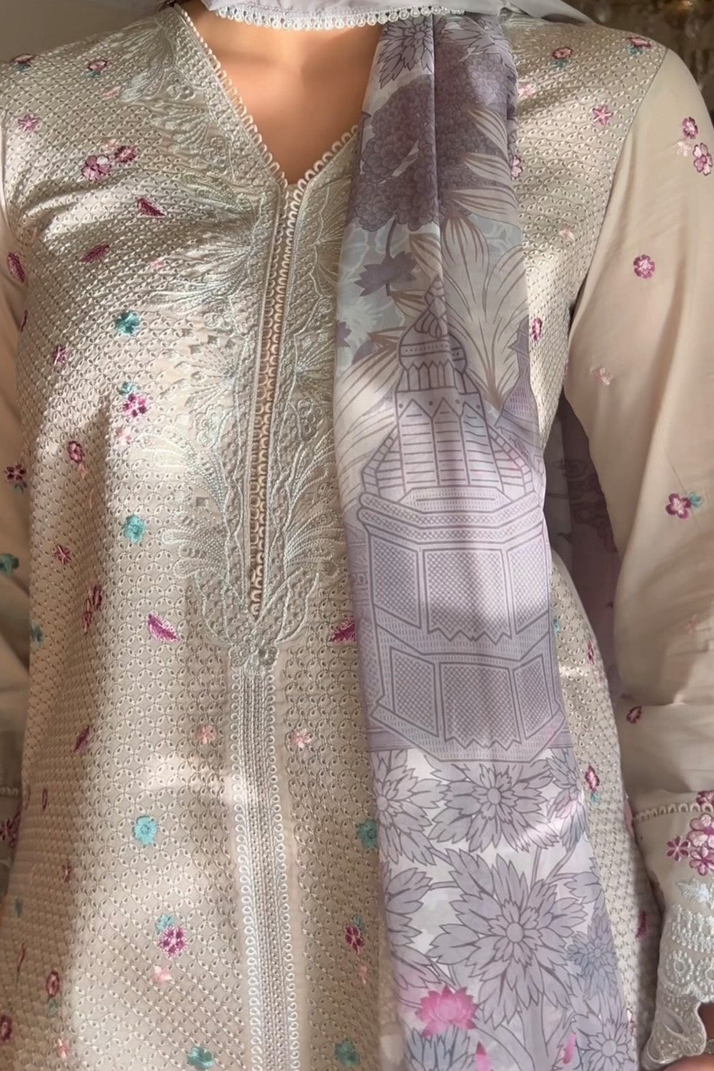 Maryum N Maria | Elara 25 |VOILET - MS50368 - Official Maryum N Maria stockist in UK - Sakeena London