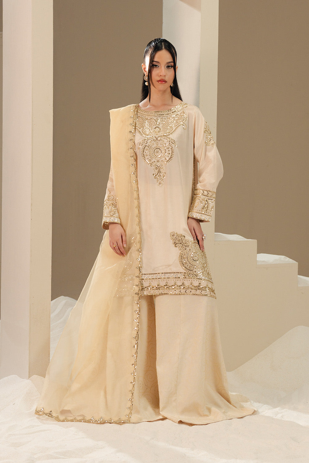Maryum N Maria | Lyla Pret | LAGOM - MS50377 - Official Maryum N Maria stockist in UK - Sakeena London