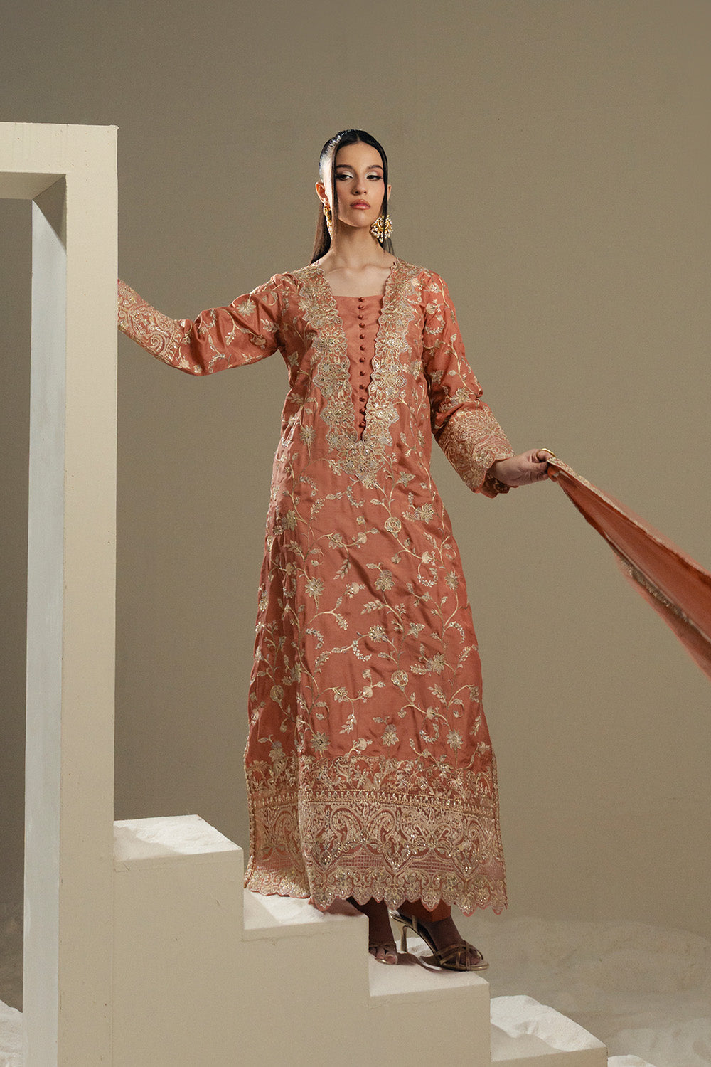 Maryum N Maria | Lyla Pret | SOLEIL - MS50382 - Official Maryum N Maria stockist in UK - Sakeena London