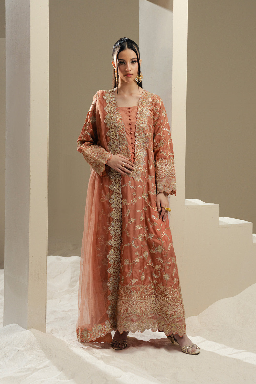 Maryum N Maria | Lyla Pret | SOLEIL - MS50382 - Official Maryum N Maria stockist in UK - Sakeena London