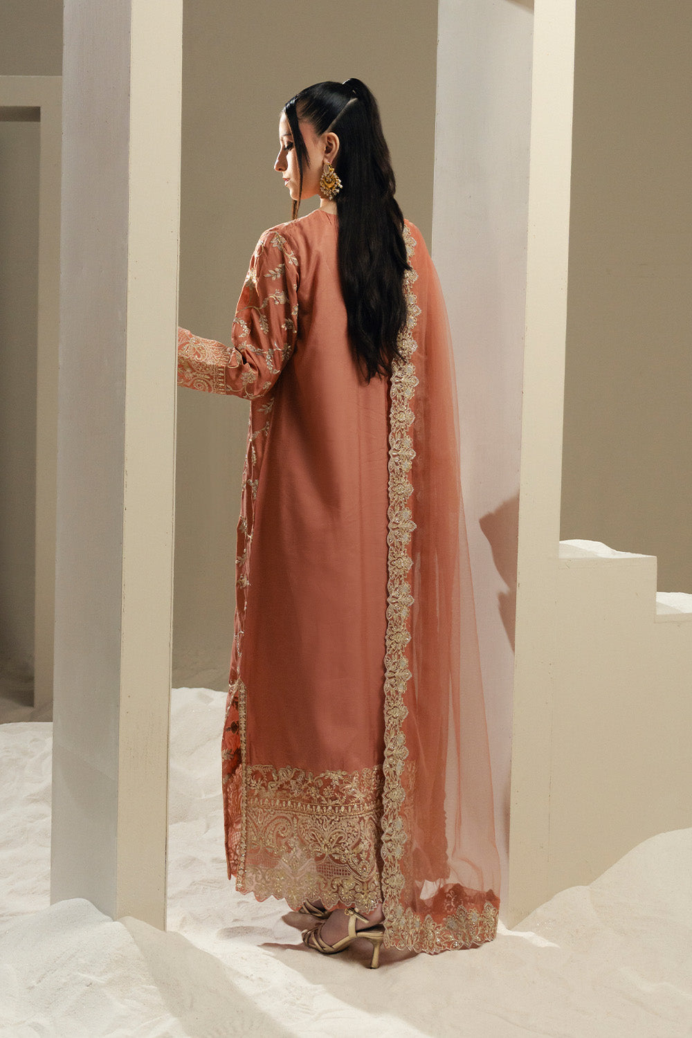Maryum N Maria | Lyla Pret | SOLEIL - MS50382 - Official Maryum N Maria stockist in UK - Sakeena London