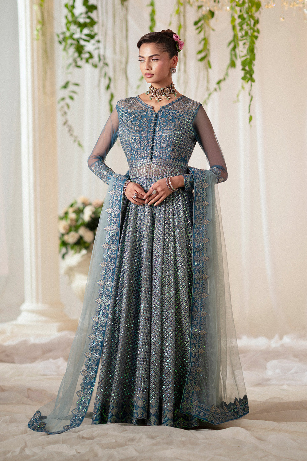 Maryum N Maria | Musawir Formals | HALAA - MS50390 - Official Maryum N Maria stockist in UK - Sakeena London