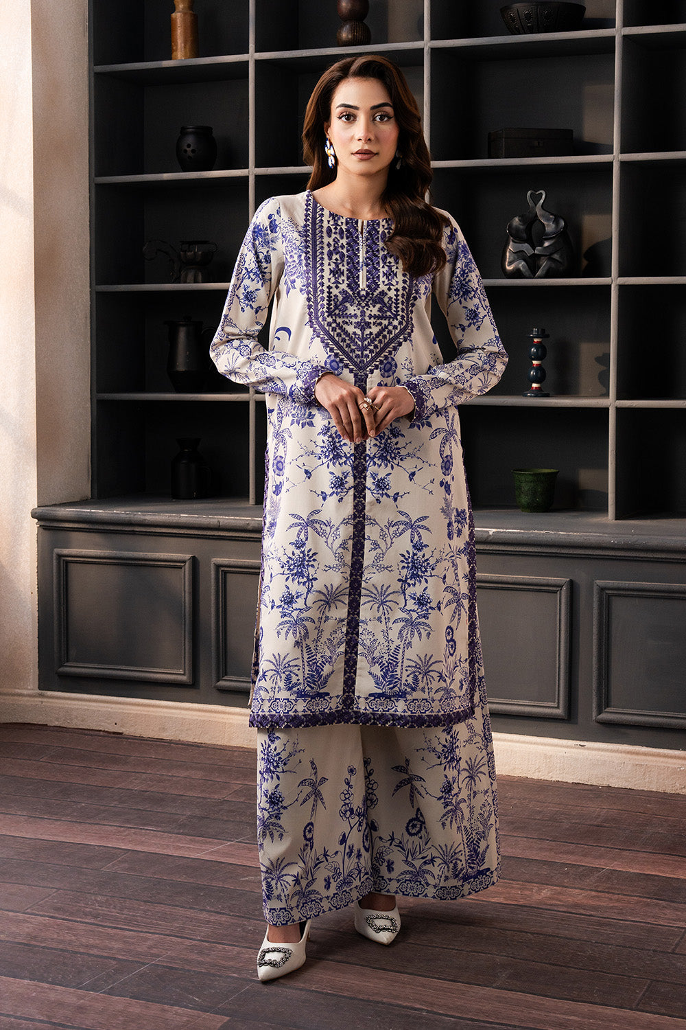 Maryum N Maria | Mah Casual Pret | ZYRA - MS50427 - Official Maryum N Maria stockist in UK - Sakeena London