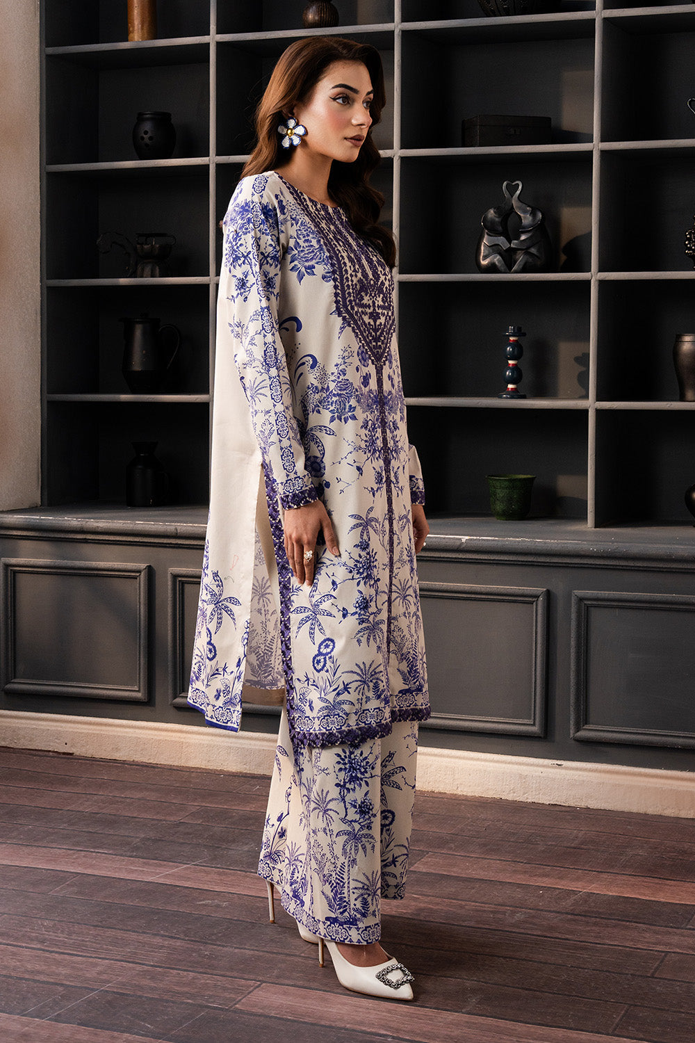 Maryum N Maria | Mah Casual Pret | ZYRA - MS50427 - Official Maryum N Maria stockist in UK - Sakeena London