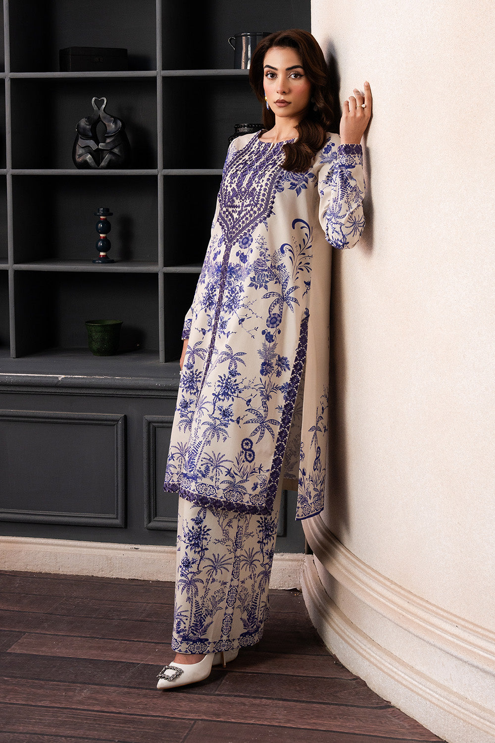 Maryum N Maria | Mah Casual Pret | ZYRA - MS50427 - Official Maryum N Maria stockist in UK - Sakeena London