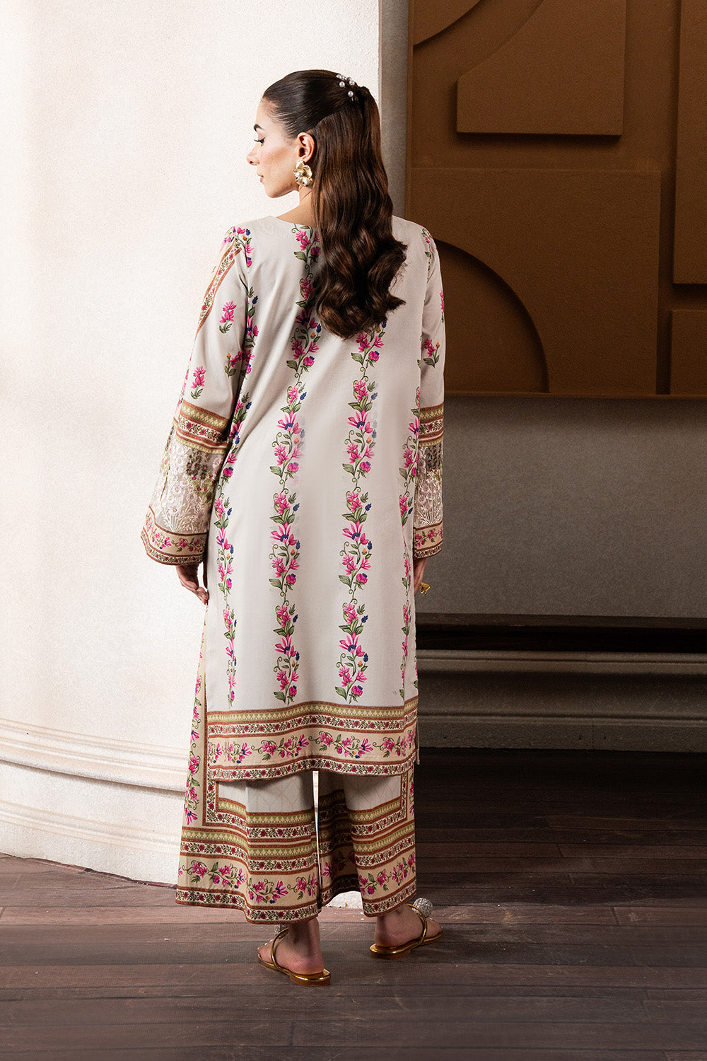 Maryum N Maria | Mah Casual Pret | LARA - MS50430 - Official Maryum N Maria stockist in UK - Sakeena London