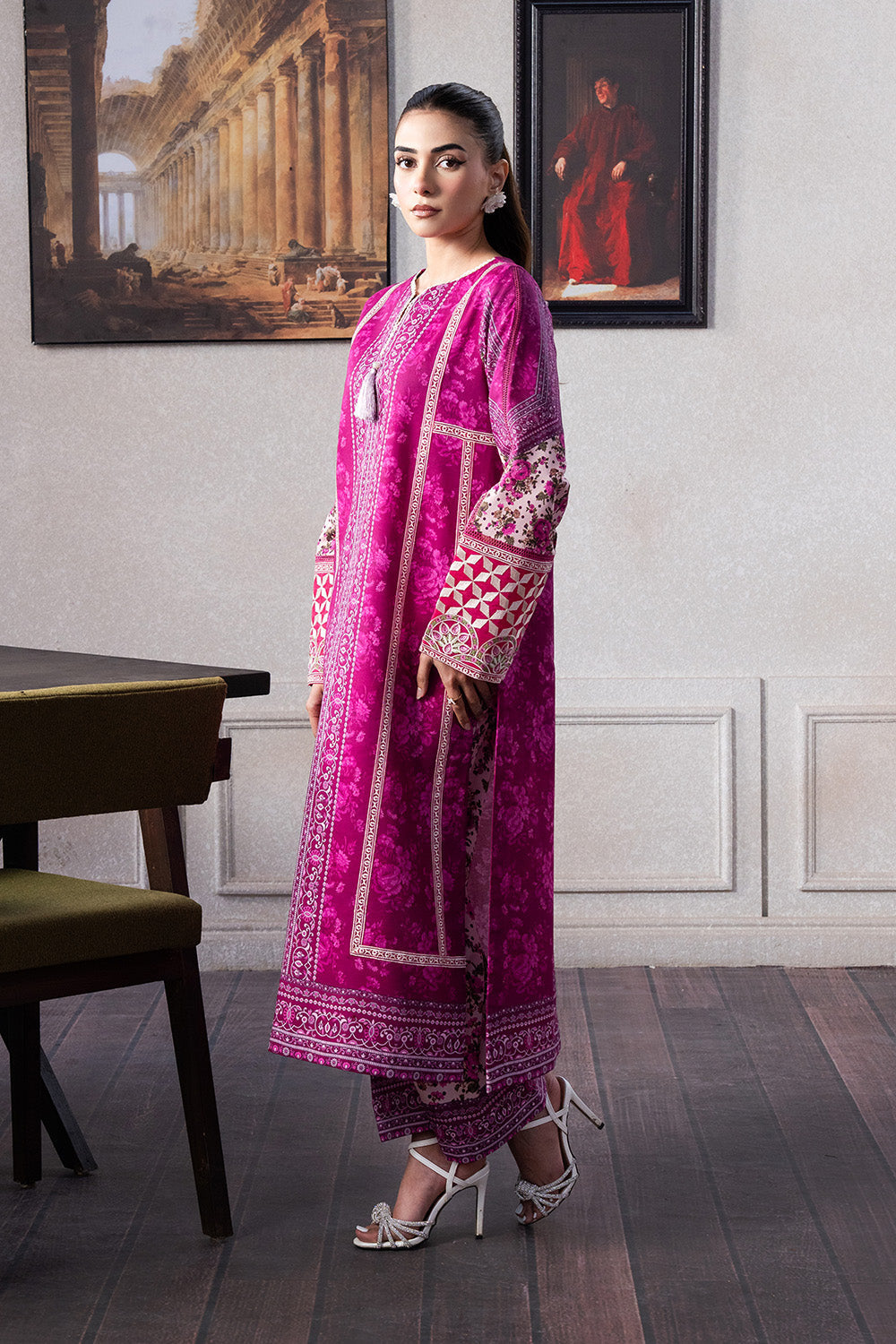 Maryum N Maria | Mah Casual Pret | ELORA - MS50433 - Official Maryum N Maria stockist in UK - Sakeena London