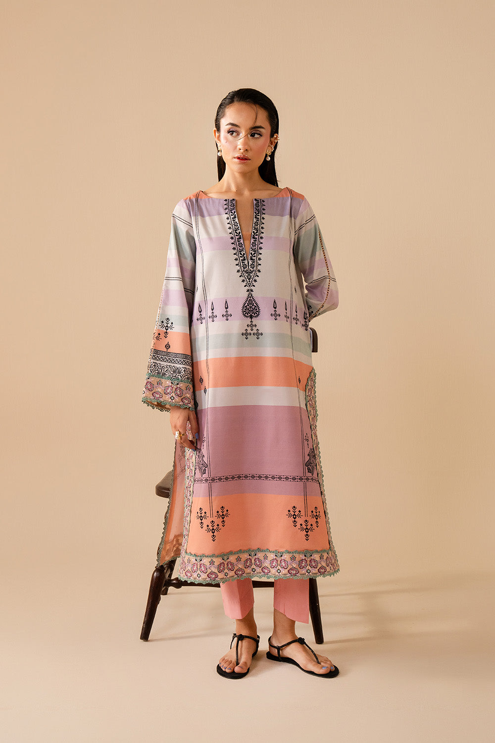 Maryum N Maria | Floren Lawn | CLARA - Official Maryam N Maria stockist in UK - Sakeena London