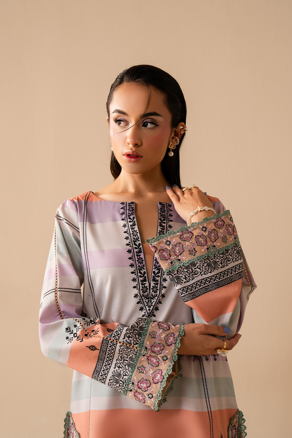 Maryum N Maria | Floren Lawn | CLARA - Official Maryam N Maria stockist in UK - Sakeena London