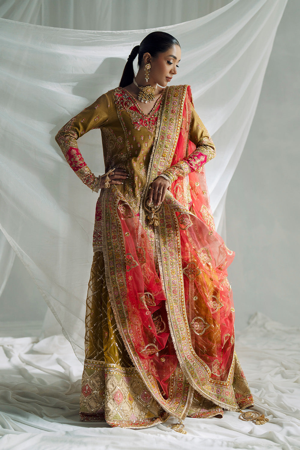 Maryum N Maria | Serene Wedding Dresses | AADHISHAKTI - MSS5848 - Official Maryam N Maria stockist in UK - Sakeena London