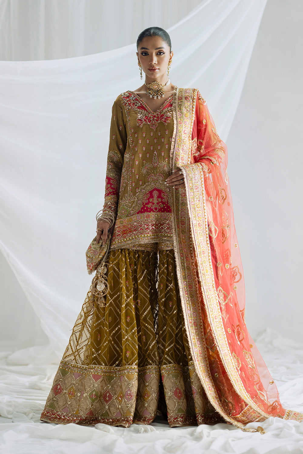 Maryum N Maria | Serene Wedding Dresses | AADHISHAKTI - MSS5848 - Official Maryam N Maria stockist in UK - Sakeena London