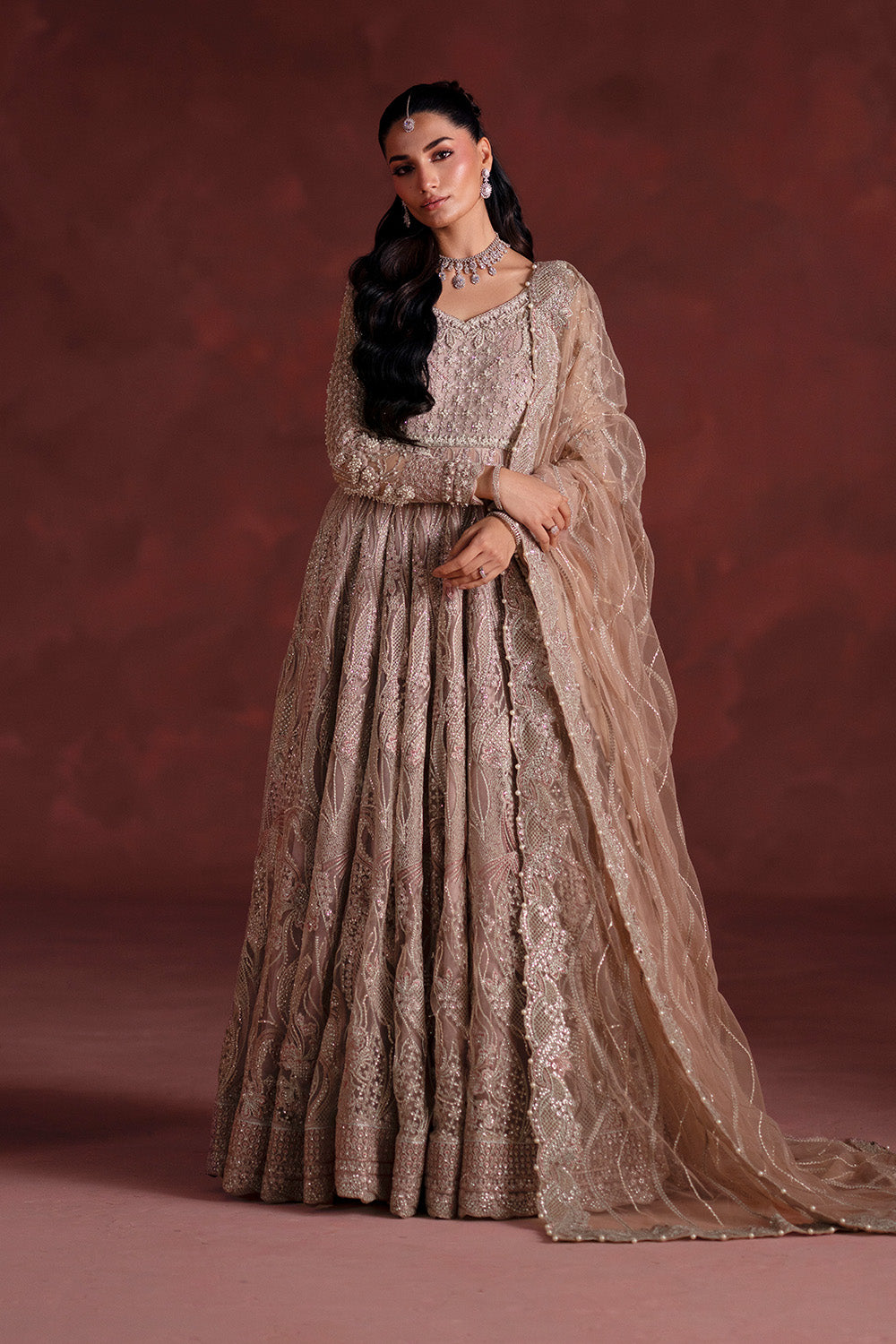 Maryum N Maria | Luxury Silk | WALIMA PARTY - MSS5899 - Official Maryum N Maria stockist in UK - Sakeena London