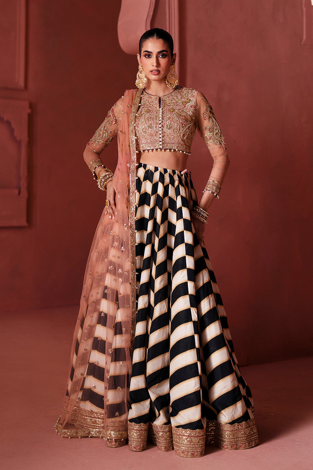 Maryum N Maria | Luxury Silk | QAWALI NIGHT - MSS5902 - Official Maryum N Maria stockist in UK - Sakeena London