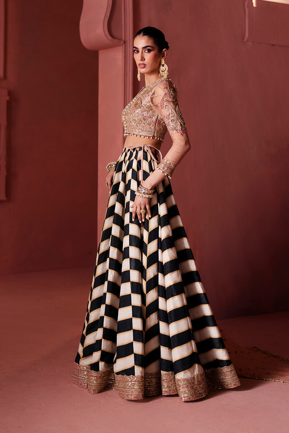 Maryum N Maria | Luxury Silk | QAWALI NIGHT - MSS5902 - Official Maryum N Maria stockist in UK - Sakeena London