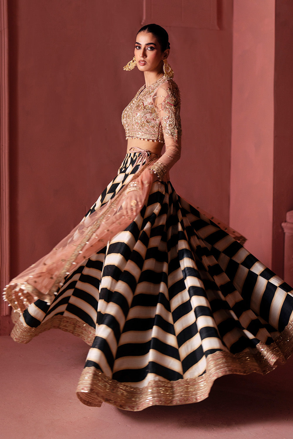 Maryum N Maria | Luxury Silk | QAWALI NIGHT - MSS5902 - Official Maryum N Maria stockist in UK - Sakeena London
