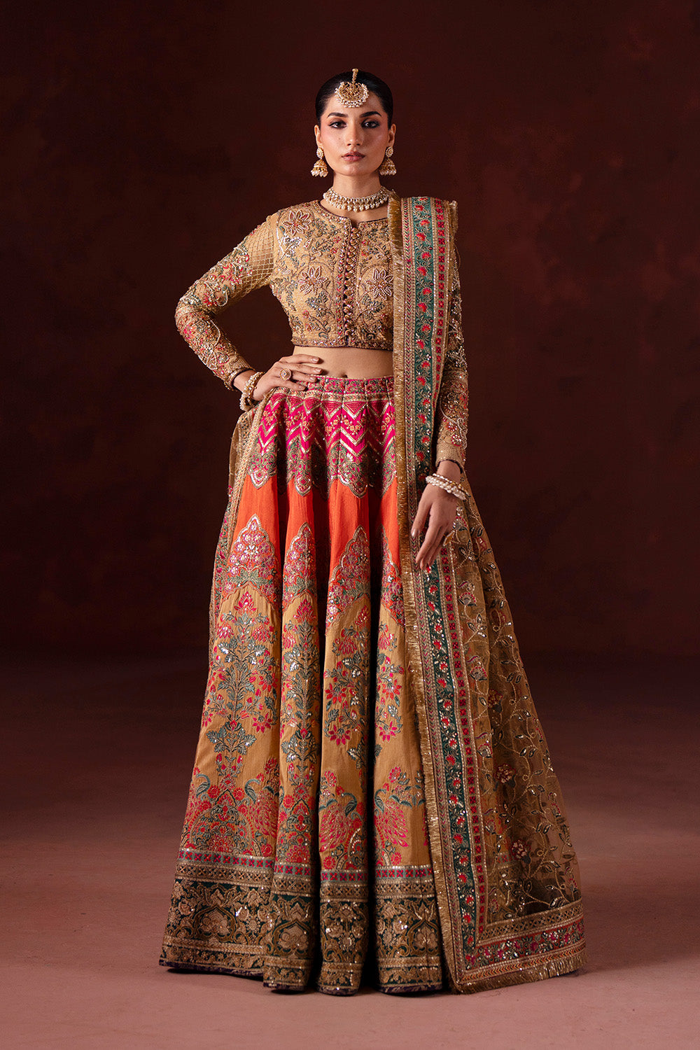 Maryum N Maria | Luxury Silk | RUNG DE BASANTI - MSS5904 - Official Maryum N Maria stockist in UK - Sakeena London