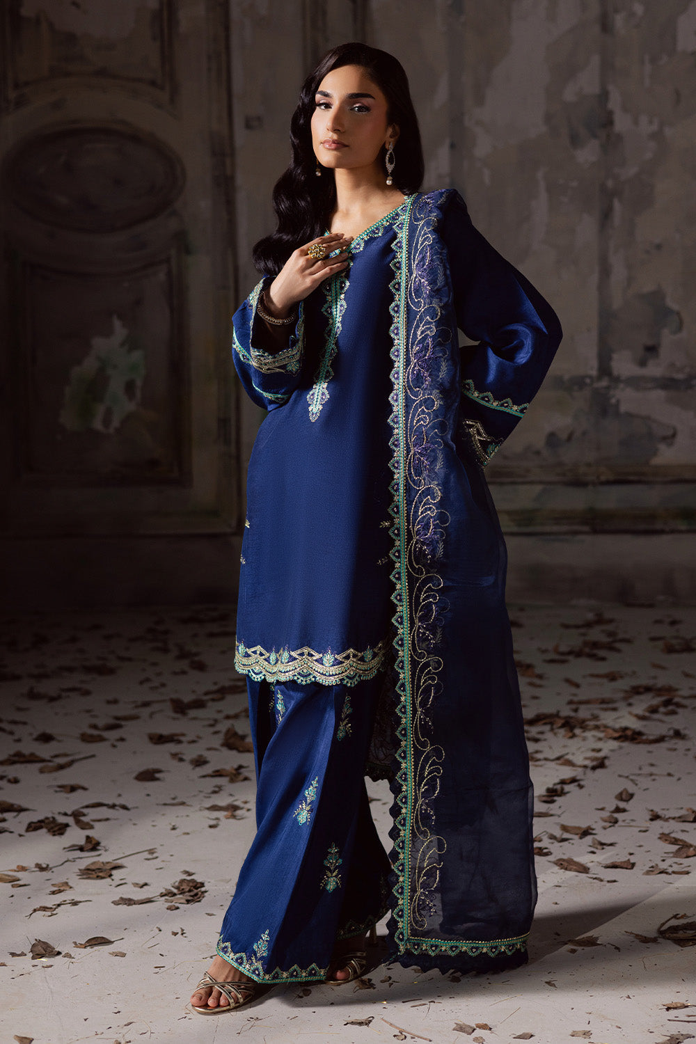 Maryum N Maria | Zarq Festive | LAGOOM - MSS5834 - Official Maryum N Maria stockist in UK - Sakeena London