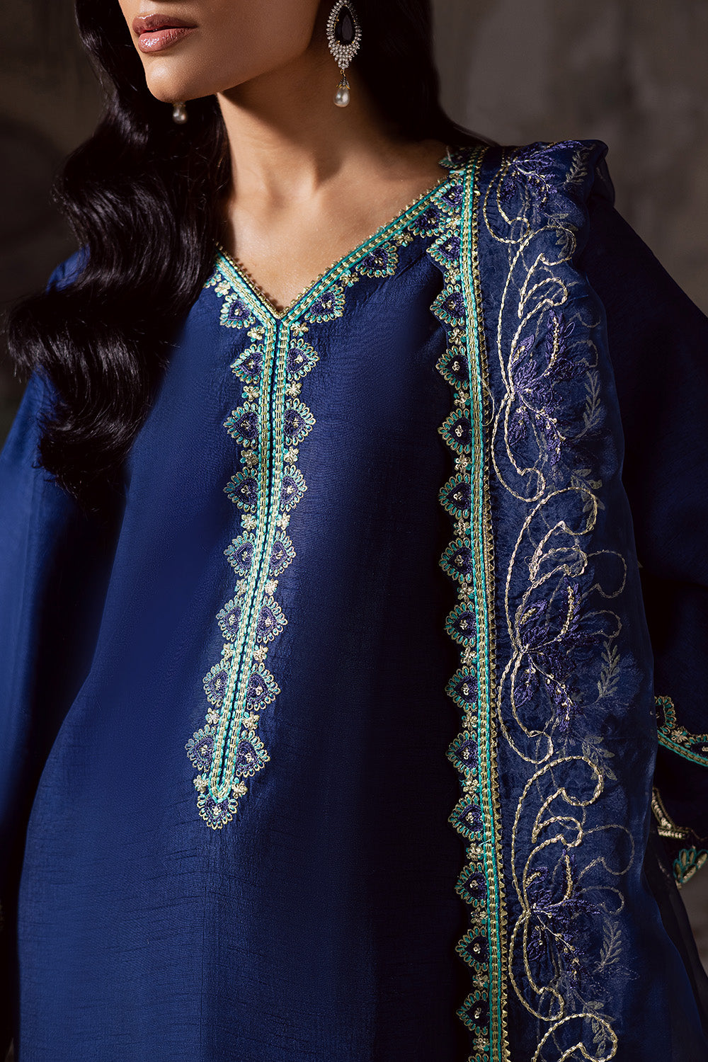 Maryum N Maria | Zarq Festive | LAGOOM - MSS5834 - Official Maryum N Maria stockist in UK - Sakeena London