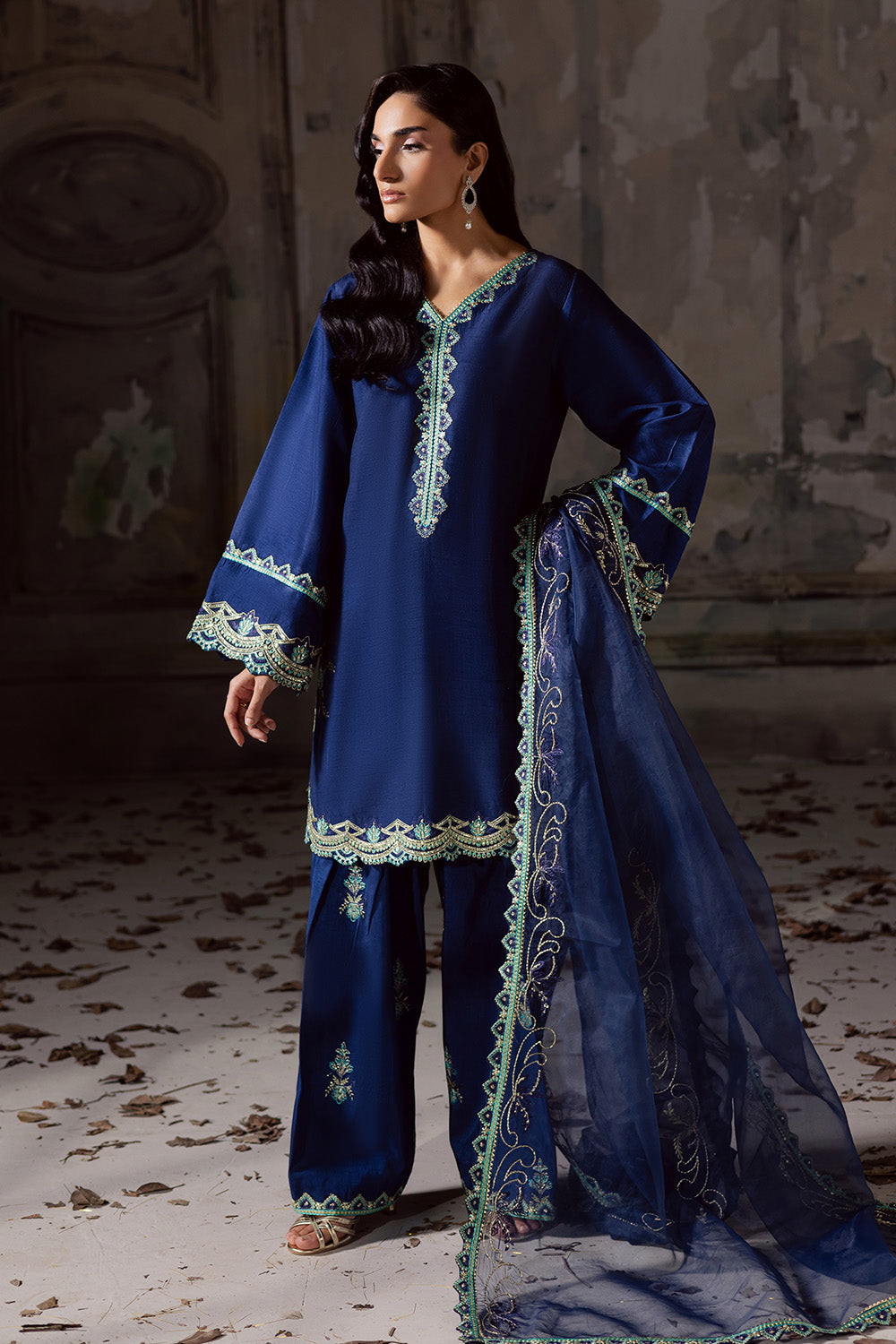 Maryum N Maria | Zarq Festive | LAGOOM - MSS5834 - Official Maryum N Maria stockist in UK - Sakeena London