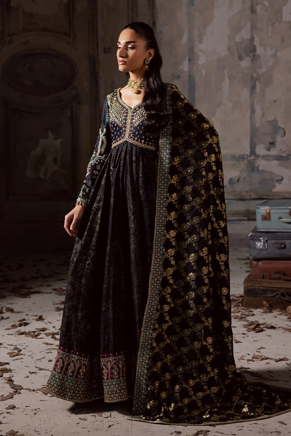 Maryum N Maria | Zarq Festive | MUSY - MSS5835 - Official Maryum N Maria stockist in UK - Sakeena London