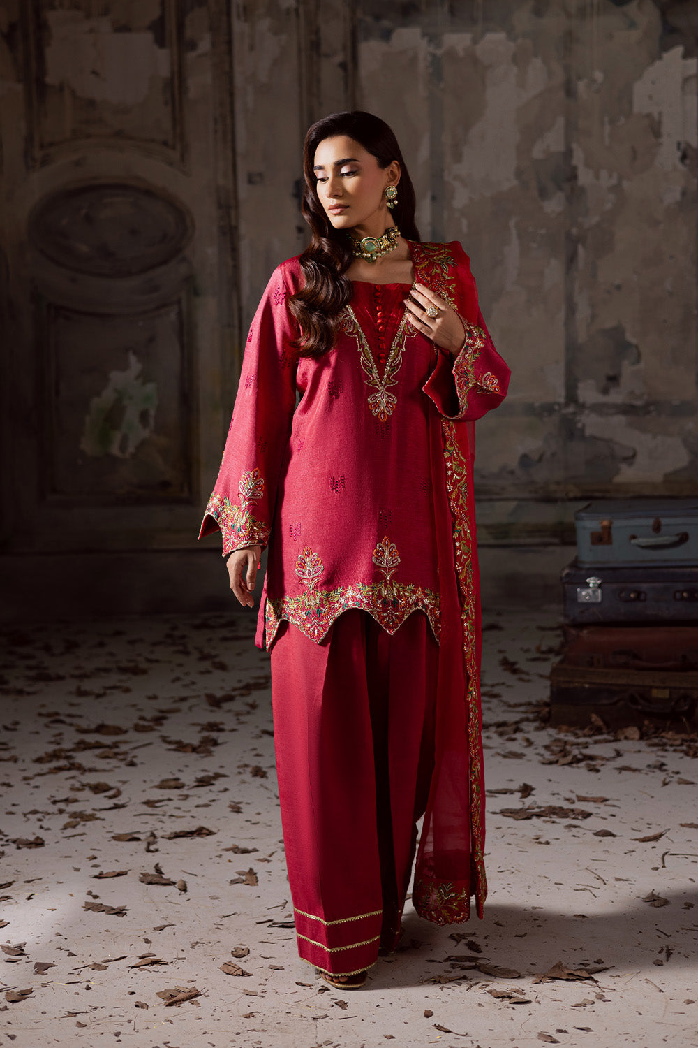 Maryum N Maria | Zarq Festive | ALEEN - MSS5836 - Official Maryum N Maria stockist in UK - Sakeena London