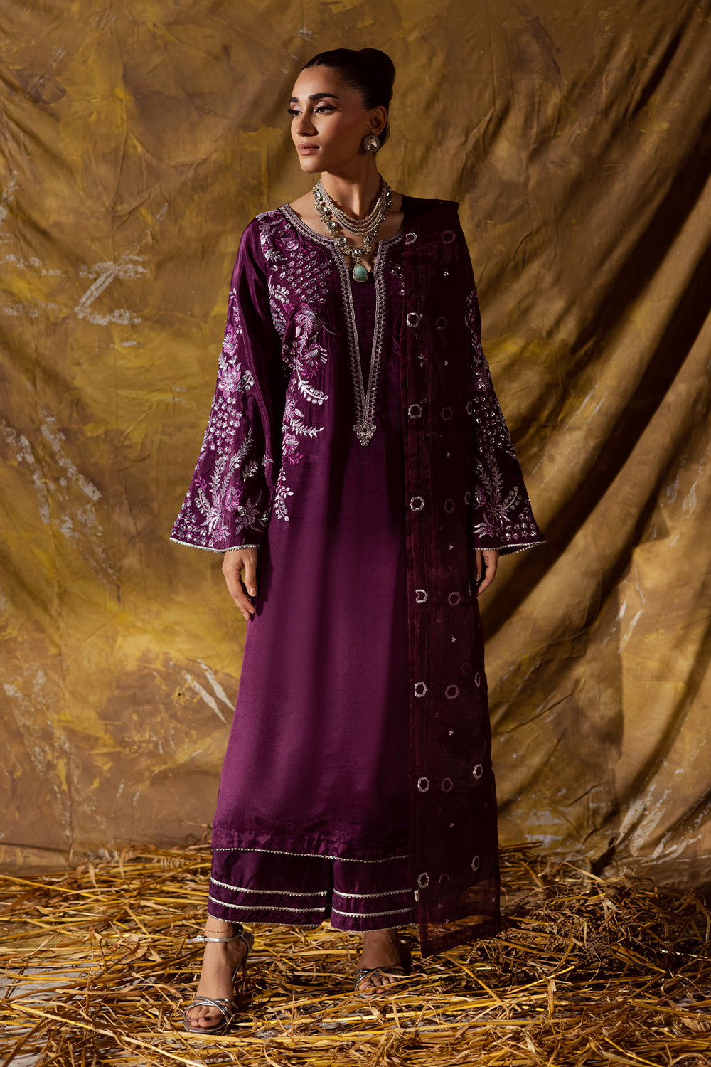 Maryum N Maria | Zarq Festive | ELAAN - MSS5839 - Official Maryum N Maria stockist in UK - Sakeena London