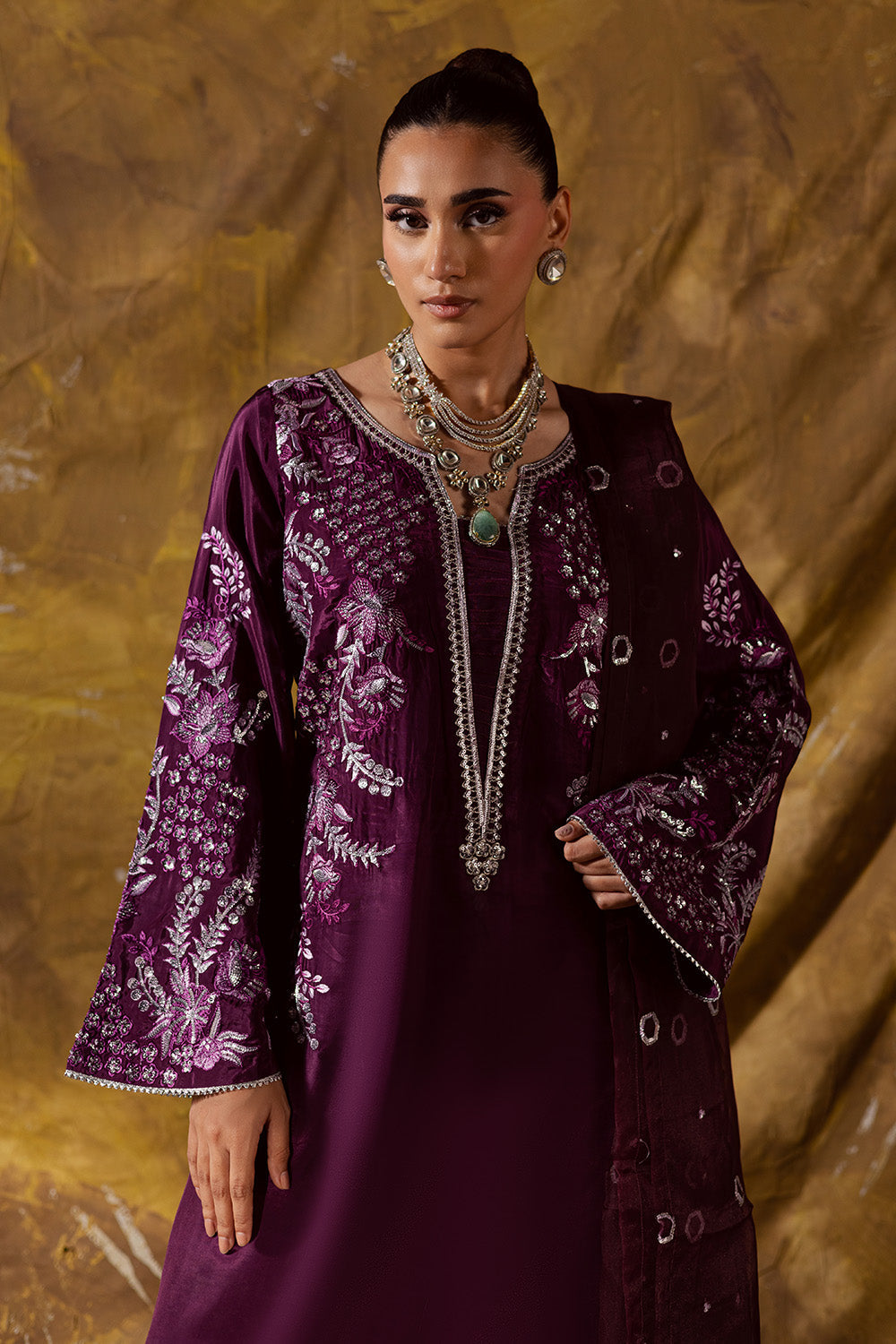 Maryum N Maria | Zarq Festive | ELAAN - MSS5839 - Official Maryum N Maria stockist in UK - Sakeena London