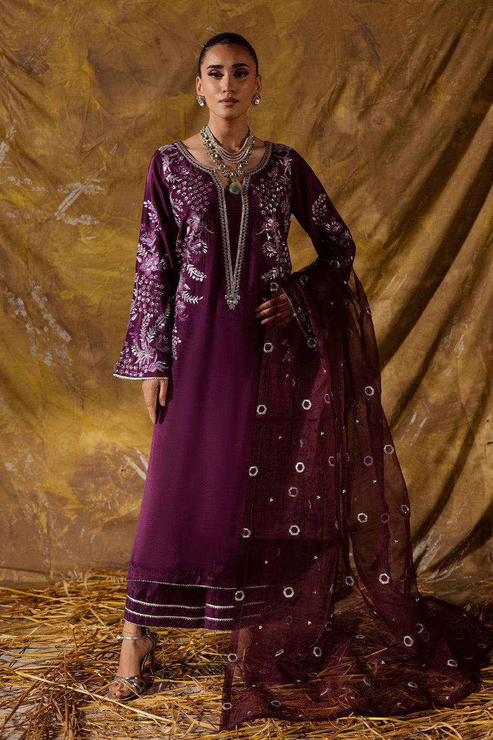Maryum N Maria | Zarq Festive | ELAAN - MSS5839 - Official Maryum N Maria stockist in UK - Sakeena London