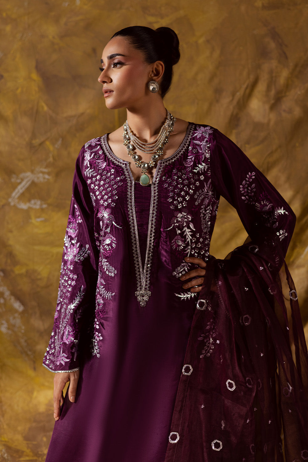 Maryum N Maria | Zarq Festive | ELAAN - MSS5839 - Official Maryum N Maria stockist in UK - Sakeena London