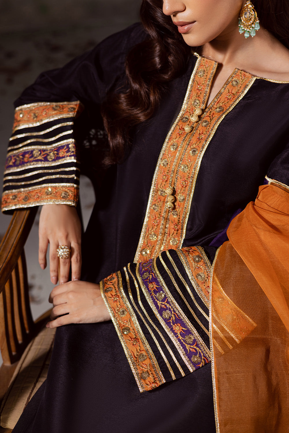 Maryum N Maria | Zarq Festive | OPHERAA - MSS5841 - Official Maryum N Maria stockist in UK - Sakeena London
