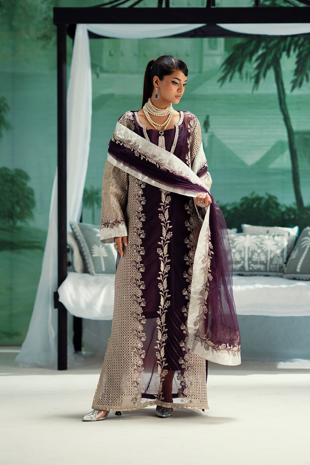 Maryum N Maria | Mushal Formals | ALIIZÃÂE - MSU5541 - Official Maryum N Maria stockist in UK - Sakeena London