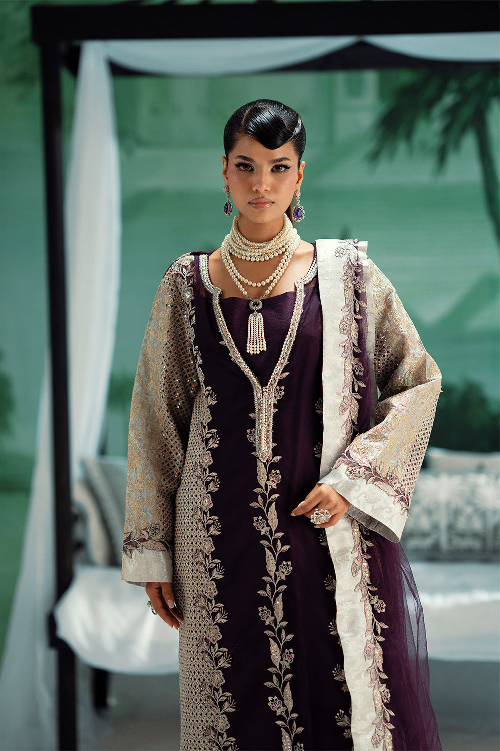 Maryum N Maria | Mushal Formals | ALIIZÃÂE - MSU5541 - Official Maryum N Maria stockist in UK - Sakeena London