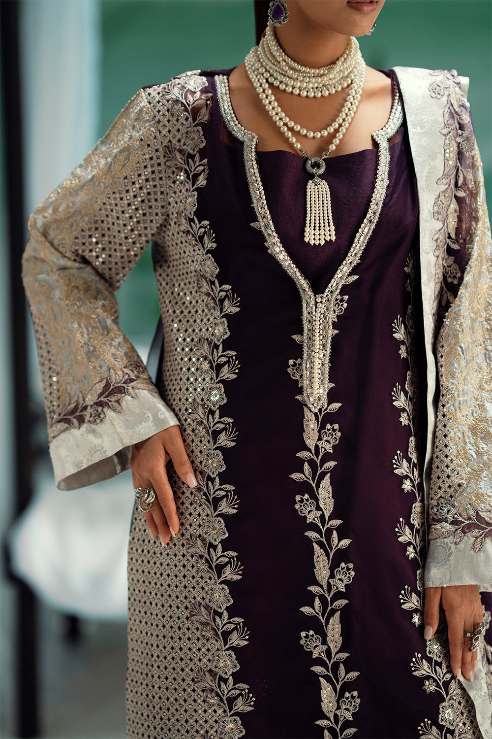 Maryum N Maria | Mushal Formals | ALIIZÃÂE - MSU5541 - Official Maryum N Maria stockist in UK - Sakeena London