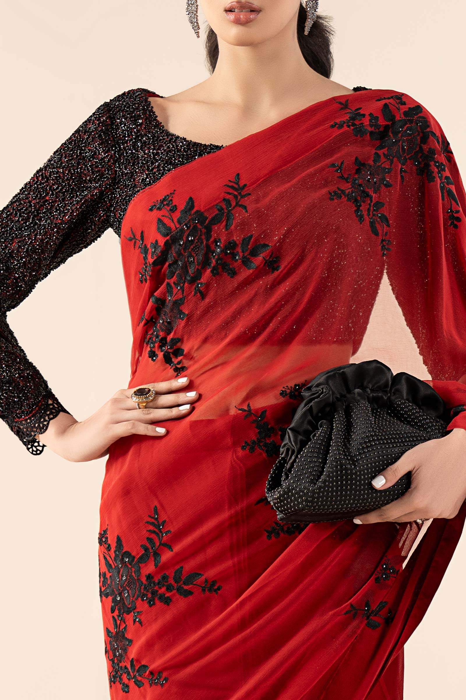 Maria B | Pre Fall 25 | MBS-W25-04-Red - Official Maria B stockist in UK - Sakeena London
