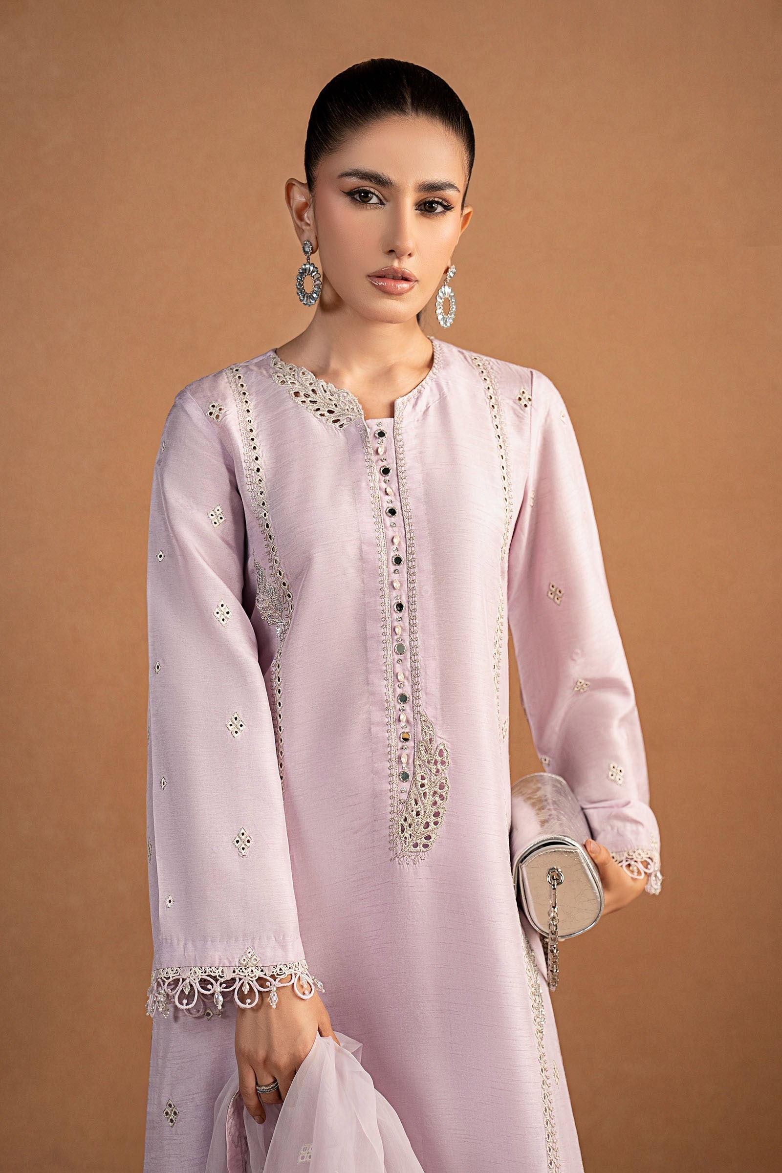 Maria B | Pre Fall 25 | MBS-W25-12-Lilac - Official Maria B stockist in UK - Sakeena London