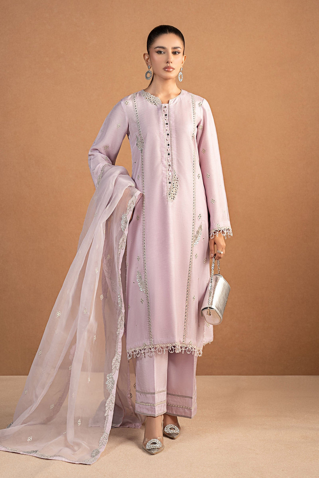 Maria B | Pre Fall 25 | MBS-W25-12-Lilac - Official Maria B stockist in UK - Sakeena London