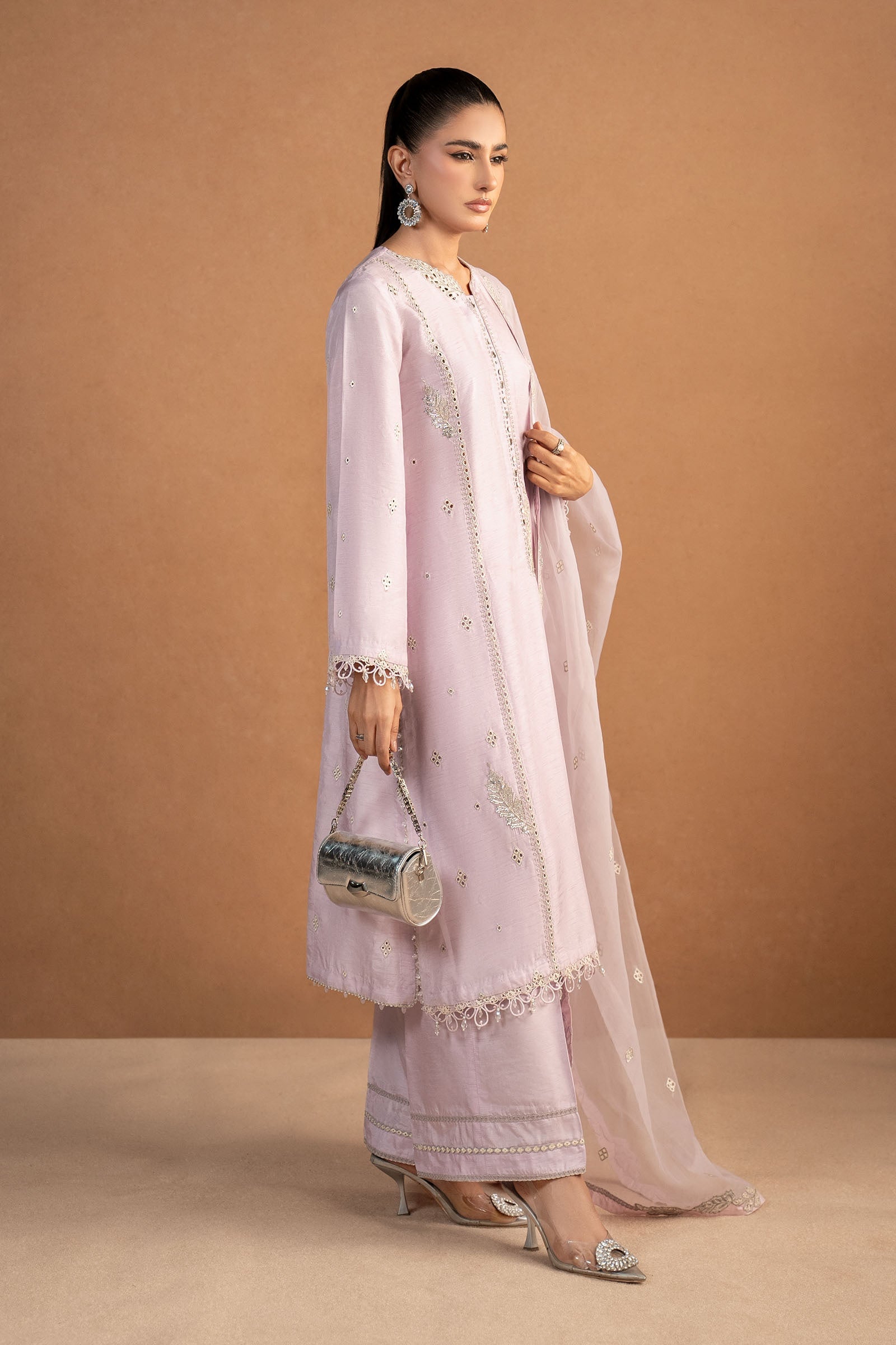 Maria B | Pre Fall 25 | MBS-W25-12-Lilac - Official Maria B stockist in UK - Sakeena London