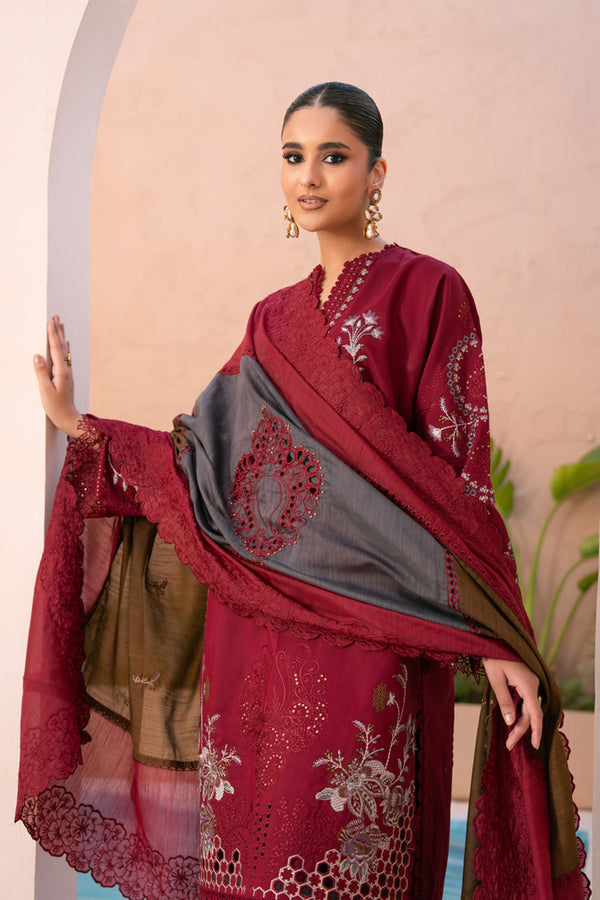 Marjjan | Amani Luxe | MSV-01 B (MAROON) - Official Marjjan stockist in UK - Sakeena London
