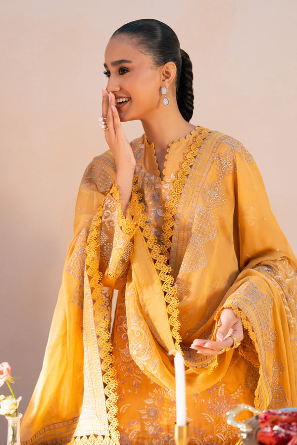 Marjjan | Amani Luxe | MSV-04 B (MUSTARD) - Official Marjjan stockist in UK - Sakeena London