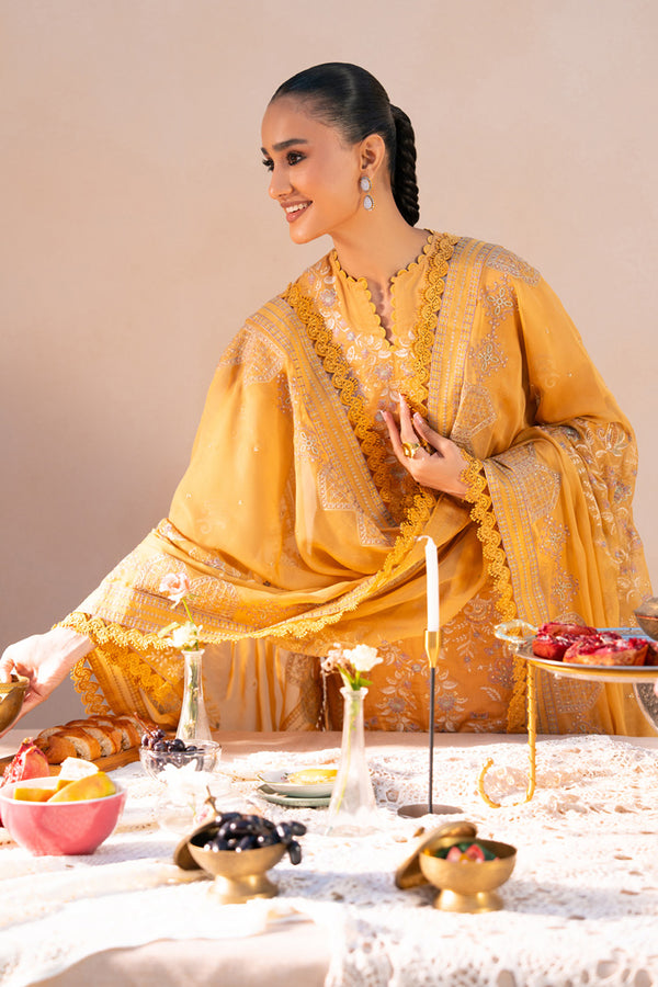 Marjjan | Amani Luxe | MSV-04 B (MUSTARD) - Official Marjjan stockist in UK - Sakeena London