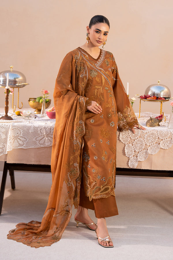 Marjjan | Amani Luxe | MSV 06-B (RUST) - Official Marjjan stockist in UK - Sakeena London