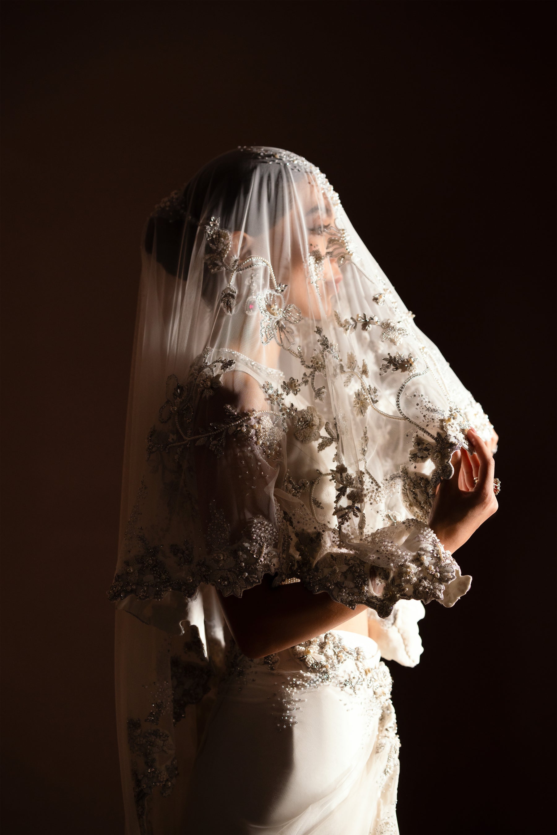 Ayesha and Usman | Celestial Night | Ivory - Official Ayesha and Usman stockist in UK - Sakeena London