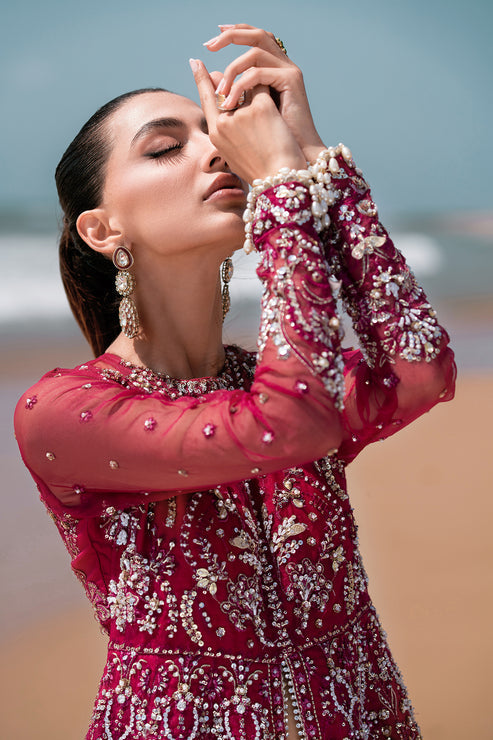 Emaan Adeel | Kamari Reveuse Wedding Formals | FLORA - Official Emaan Adeel stockist in UK - Sakeena London