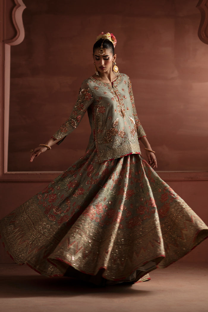 Maryum N Maria | Luxury Silk | RECEPTION FLOWERS - MSS5900 - Official Maryum N Maria stockist in UK - Sakeena London